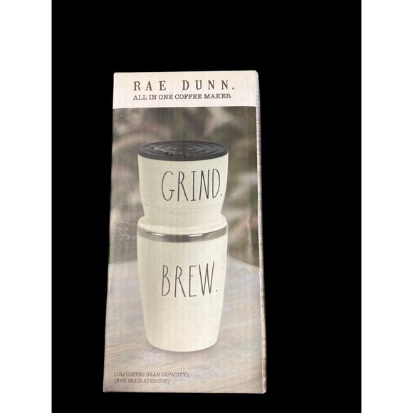 Rae Dunn Electric Coffee Grinder & Coffee Maker New In Box - Picture 4 of 5